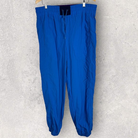 Vintage Northern Spirt Nylon Windbreaker Pants Size Medium Elastic Waist 80s 90s - Picture 10 of 12